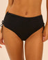 Bikini-Slip mit hohem Bund Schwarz SELECT SIMONE PÉRÈLE
